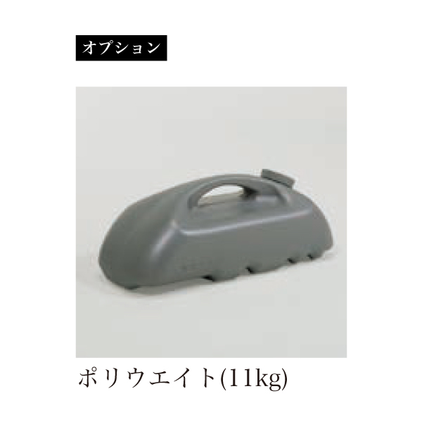 オプション品のポリウエイト11kg